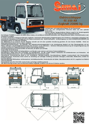 टो ट्रैक्टर Simai TE 250 RR