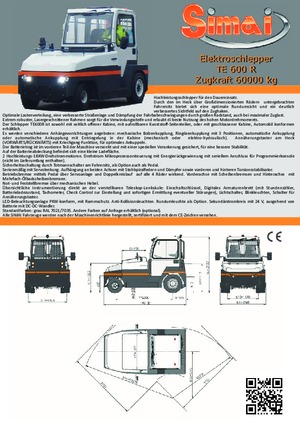 टो ट्रैक्टर Simai TE 600 R