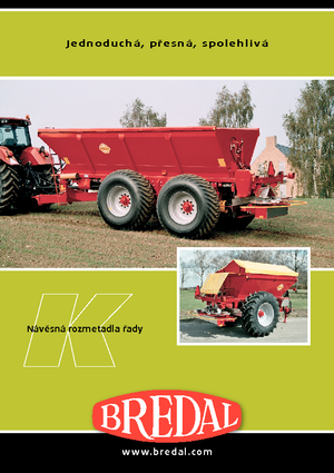फर्टिलाइज़र स्प्रेडर Bredal K 105