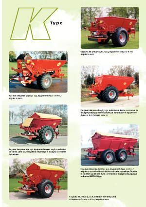 फर्टिलाइज़र स्प्रेडर Bredal K 105