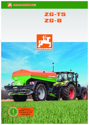 फर्टिलाइज़र स्प्रेडर Amazone ZG-TS 7501