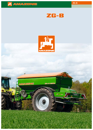 फर्टिलाइज़र स्प्रेडर Amazone ZG-B 5500