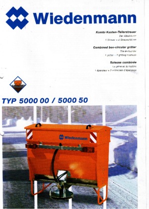 टोव्ड स्प्रेडर Wiedenmann 5000 50