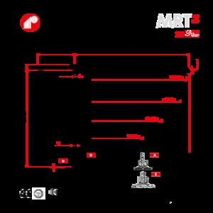 टावर क्रेन - ट्रॉली बूम - टॉप-स्लीविंग Raimondi MRT36