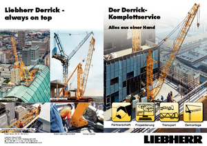 टावर क्रेन - ट्रॉली बूम - टॉप-स्लीविंग Liebherr 200 DR 5/10 Litronic