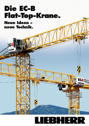 टावर क्रेन - ट्रॉली बूम - टॉप-स्लीविंग Liebherr 200 EC-B 10 Litronic