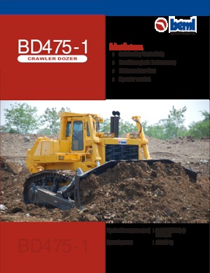 बुलडोजर Beml BD475-1