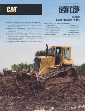 बुलडोजर Caterpillar D 5 H II LGP