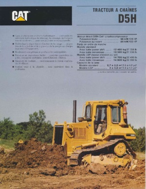 बुलडोजर Caterpillar D 5 H MPP