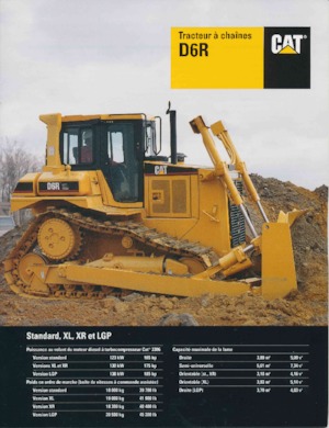 बुलडोजर Caterpillar D 6 R LGP