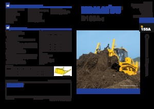 बुलडोजर Komatsu D155A-6R