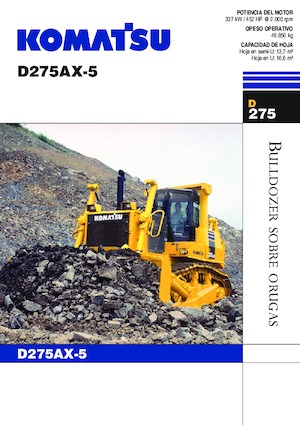 बुलडोजर Komatsu D275AX-5 