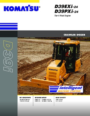 बुलडोजर Komatsu D39EXi-24