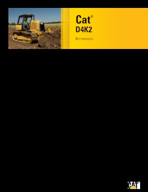 बुलडोजर Caterpillar D4K2 XL