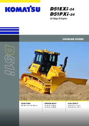 बुलडोजर Komatsu D51PXi-24E0