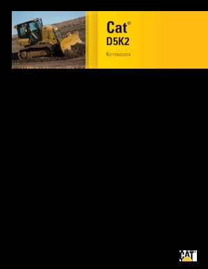 बुलडोजर Caterpillar D5K2 XL