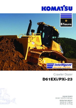 बुलडोजर Komatsu D61PXi-23