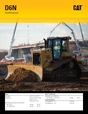 बुलडोजर Caterpillar D6N LGP