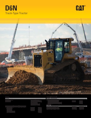 बुलडोजर Caterpillar D6N LGP