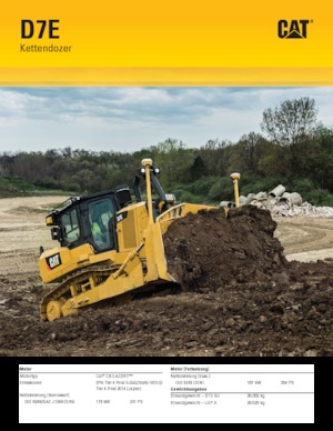 बुलडोजर Caterpillar D7E