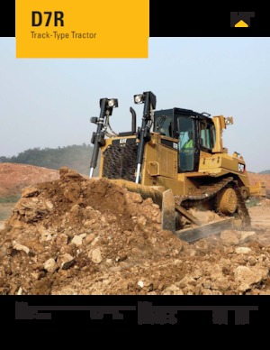 बुलडोजर Caterpillar D7R