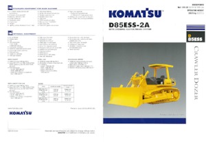बुलडोजर Komatsu D85ESS-2A