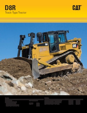 बुलडोजर Caterpillar D8R LGP