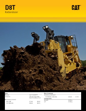 बुलडोजर Caterpillar D8T