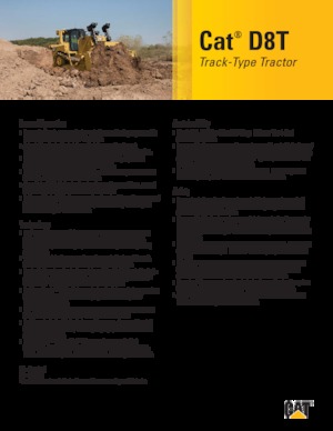 बुलडोजर Caterpillar D8T