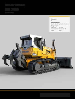 बुलडोजर Liebherr PR 736  XL G8.0