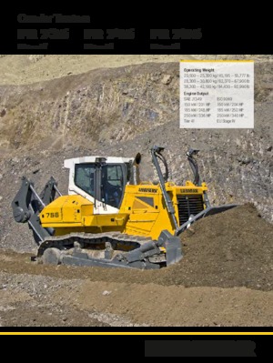 बुलडोजर Liebherr PR 756 XL Litronic