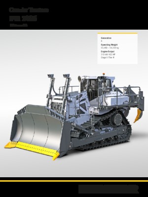 बुलडोजर Liebherr PR 766 Litronic