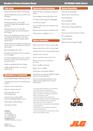व्हील्ड आर्टिकुलेटिंग बूम लिफ्ट JLG 450 AJ Serie II