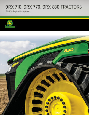 ट्रैक ट्रैक्टर John Deere 9RX 710 