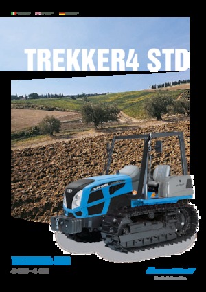 ट्रैक ट्रैक्टर Landini Trekker 4-115 STD 