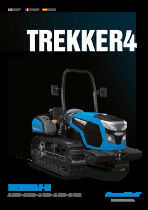 ट्रैक ट्रैक्टर Landini Trekker 4-120 F