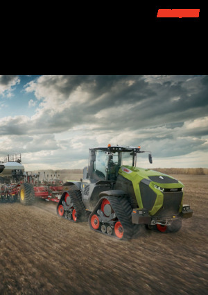 ट्रैक ट्रैक्टर Claas Xerion 12.650 Terra Trac 