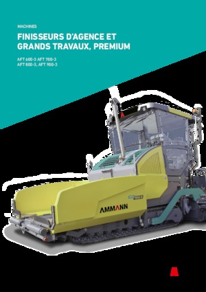 ट्रैक्ड एस्फाल्ट पेवर Ammann AFT 900-3