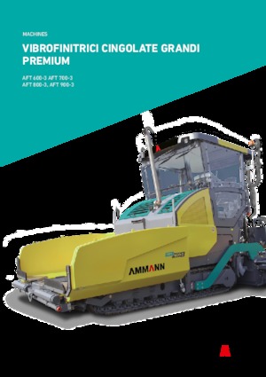 ट्रैक्ड एस्फाल्ट पेवर Ammann AFT 700-3