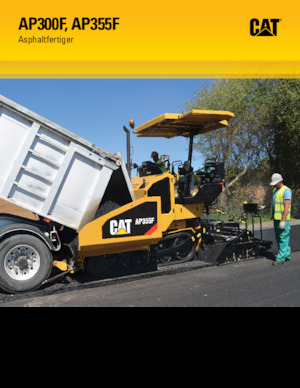 ट्रैक्ड एस्फाल्ट पेवर Caterpillar AP355F