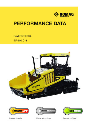 ट्रैक्ड एस्फाल्ट पेवर Bomag BF 600 C 3 S 600