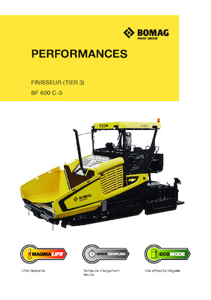 ट्रैक्ड एस्फाल्ट पेवर Bomag BF 600 C 3 S 600