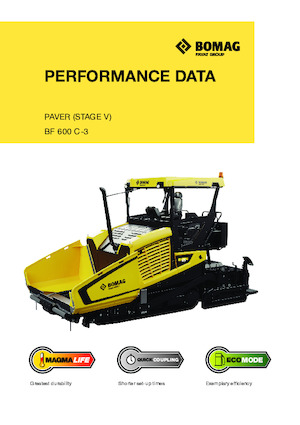 ट्रैक्ड एस्फाल्ट पेवर Bomag BF 600 C 3 S 600