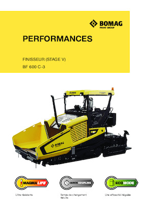 ट्रैक्ड एस्फाल्ट पेवर Bomag BF 600 C 3 S 600