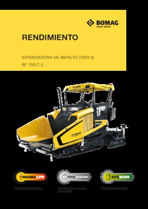 ट्रैक्ड एस्फाल्ट पेवर Bomag BF 700 C 2 S 500