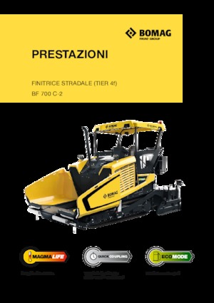 ट्रैक्ड एस्फाल्ट पेवर Bomag BF 700 C 2 S 600