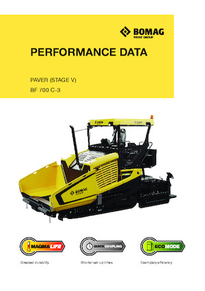 ट्रैक्ड एस्फाल्ट पेवर Bomag BF 700 C 3 S 600