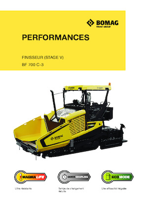 ट्रैक्ड एस्फाल्ट पेवर Bomag BF 700 C 3 S 500