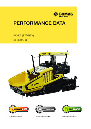 ट्रैक्ड एस्फाल्ट पेवर Bomag BF 800 C 3 S 600