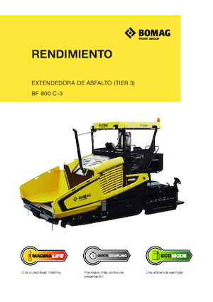 ट्रैक्ड एस्फाल्ट पेवर Bomag BF 800 C 3 S 600
